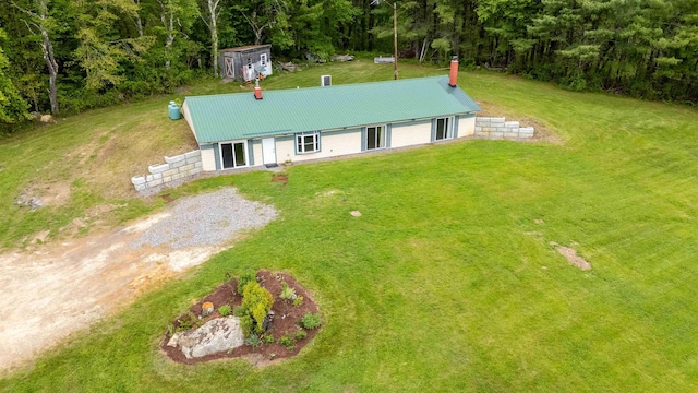 122 Flagg Rd, Rochester, NH 03839 - view from above of property with a forest