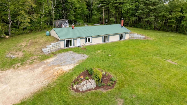 122 Flagg Rd, Rochester, NH 03839 - aerial view of property and surrounding area featuring a forest
