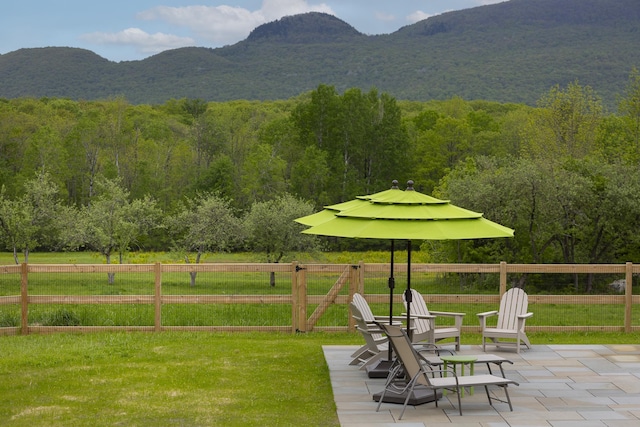 1640 Three Maple Dr, Manchester, VT 05255 - mountain view with a forest