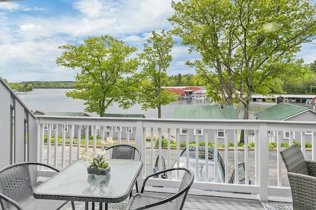 1144 Weirs Blvd Unit 20, Laconia, NH 03246 - balcony featuring a water view