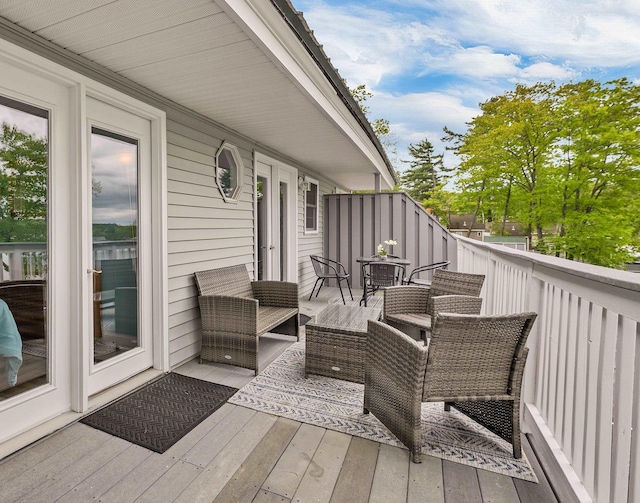 1144 Weirs Blvd Unit 20, Laconia, NH 03246 - view of wooden terrace