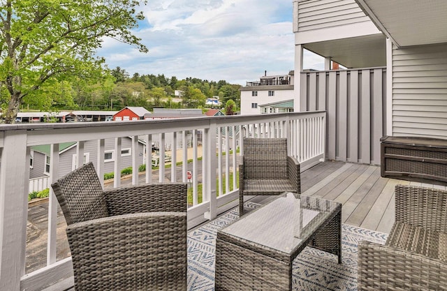 1144 Weirs Blvd Unit 20, Laconia, NH 03246 - view of wooden terrace