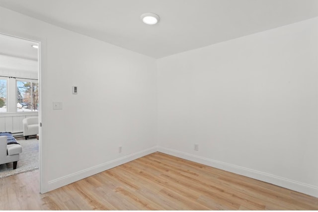 70 Broadway Dr, Amherst, NH 03031 - spare room featuring light wood-style flooring and baseboards