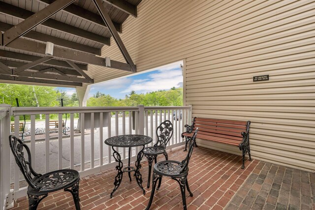 375 Endicott N St Unit 103, Laconia, NH 03246 - view of balcony