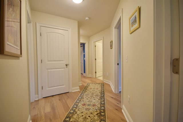 190 Ryans Way, Fletcher, VT 05448 - hall with light wood-style flooring and baseboards