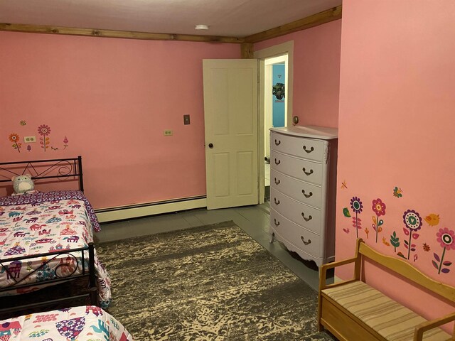 95 Main St, Wells River, VT 05081 - bedroom with a baseboard heating unit