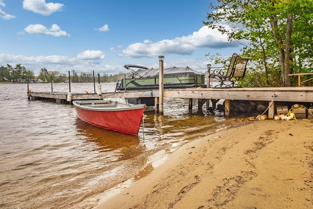 22 Kingsbury Dr, Milton, NH 03851 - dock with a water view