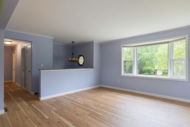 82 Stirrup Cir, Williston, VT 05495 - empty room featuring plenty of natural light, light wood-type flooring, ornamental molding, and baseboards