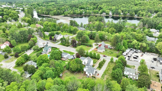 120 S Mast St, Goffstown, NH 03045 - bird's eye view of a large body of water and a forest