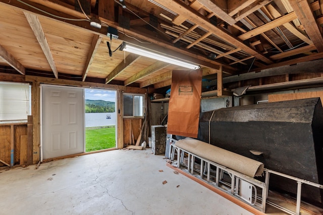 50 Browns Beach Rd, Bristol, NH 03222 - miscellaneous room featuring concrete floors