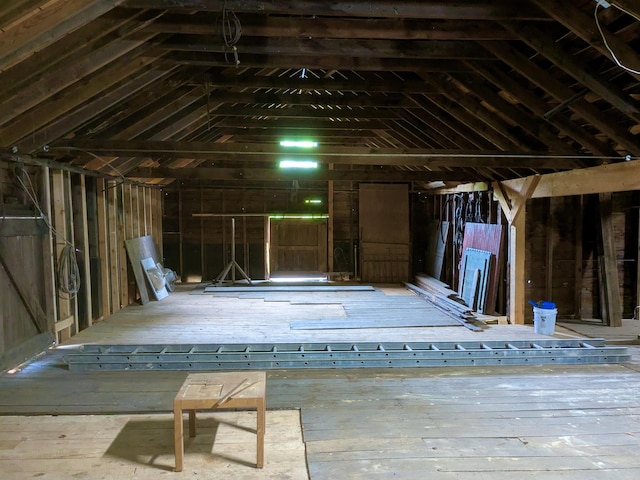927 Water St, Bennington, VT 05257 - view of unfinished attic