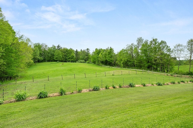55 Honey Hill Rd, Hinesburg, VT 05461 - view of yard featuring a view of rural / pastoral area