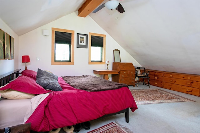 304 Green Bay Loop, Peacham, VT 05862 - bedroom with carpet floors and a ceiling fan