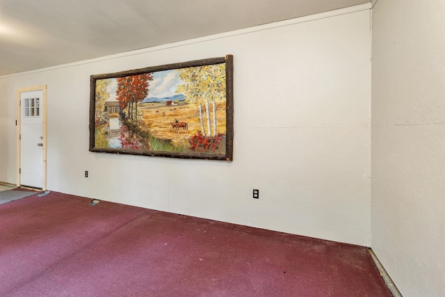 124 Hanson Rd, Ossipee, NH 03864 - view of carpeted spare room