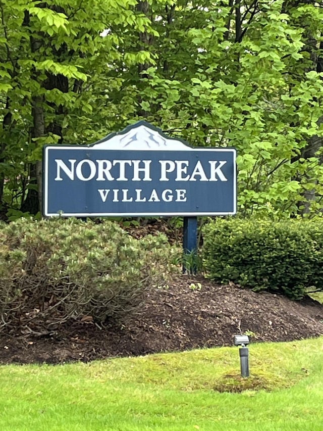 24 N Peak Vlg, Newbury, NH 03255 - view of community sign