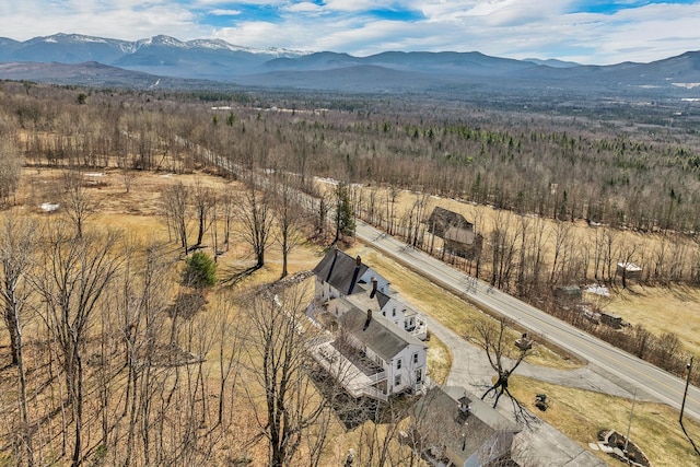 959 Presidential Hwy, Jefferson, NH 03583 - view of property location featuring a mountainous background and a forest