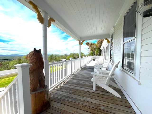 959 Presidential Hwy, Jefferson, NH 03583 - view of deck