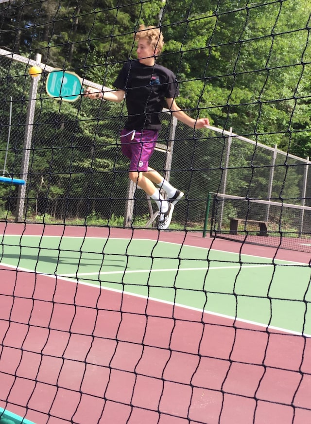 21 Pleasant Dr, Grantham, NH 03753 - view of tennis court with community basketball court