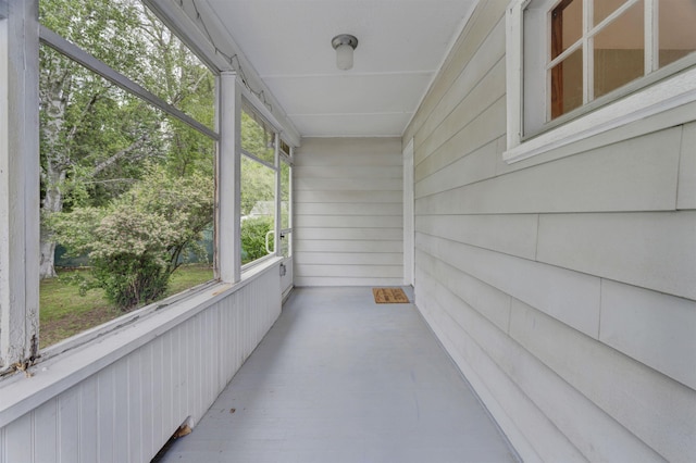 55 Washington St, Rochester, NH 03867 - view of unfurnished sunroom