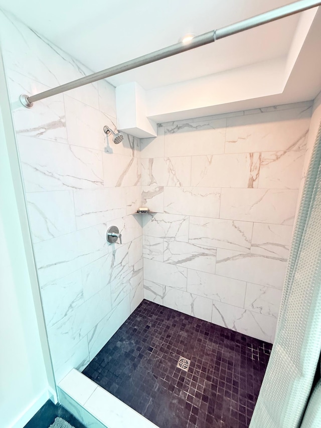2366 Mountain Rd Unit 3, Stowe, VT 05672 - bathroom with a tile shower