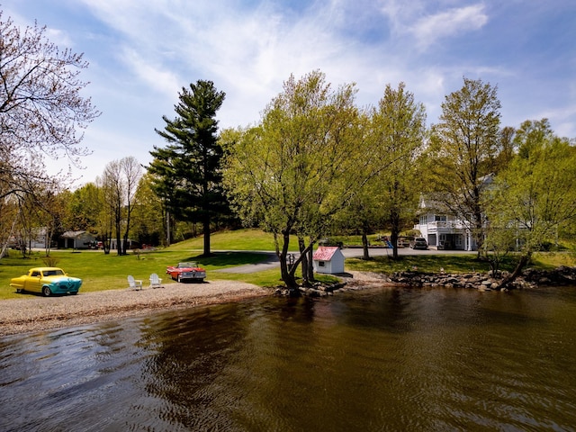 57 Farrants Pt, Newport City, VT 05855 - surrounding community featuring a water view and a yard