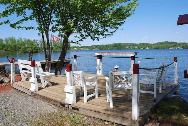57 Farrants Pt, Newport City, VT 05855 - dock featuring a water view