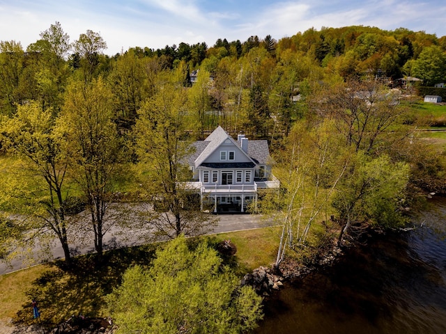 57 Farrants Pt, Newport City, VT 05855 - aerial view of property and surrounding area featuring a nearby body of water