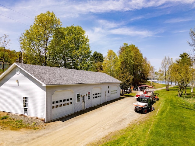 57 Farrants Pt, Newport City, VT 05855 - view of detached garage