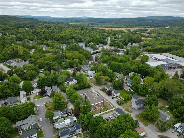 12 Cross St Unit 201, Concord, NH 03303 - aerial view of residential area with a heavily wooded area
