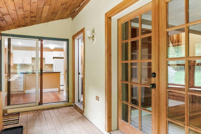 379 Swallow Hill Rd, Pownal, VT 05261 - unfurnished sunroom with lofted ceiling