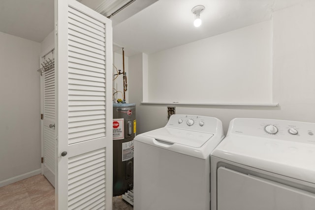 11 Village W Dr Unit 5, Bristol, NH 03222 - laundry room with water heater, washing machine and clothes dryer, and baseboards