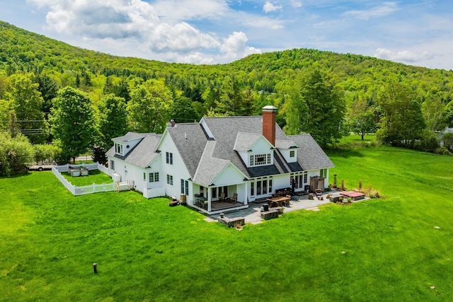 543 Lower Hollow Rd, Dorset, VT 05251 - view from above of property featuring a heavily wooded area
