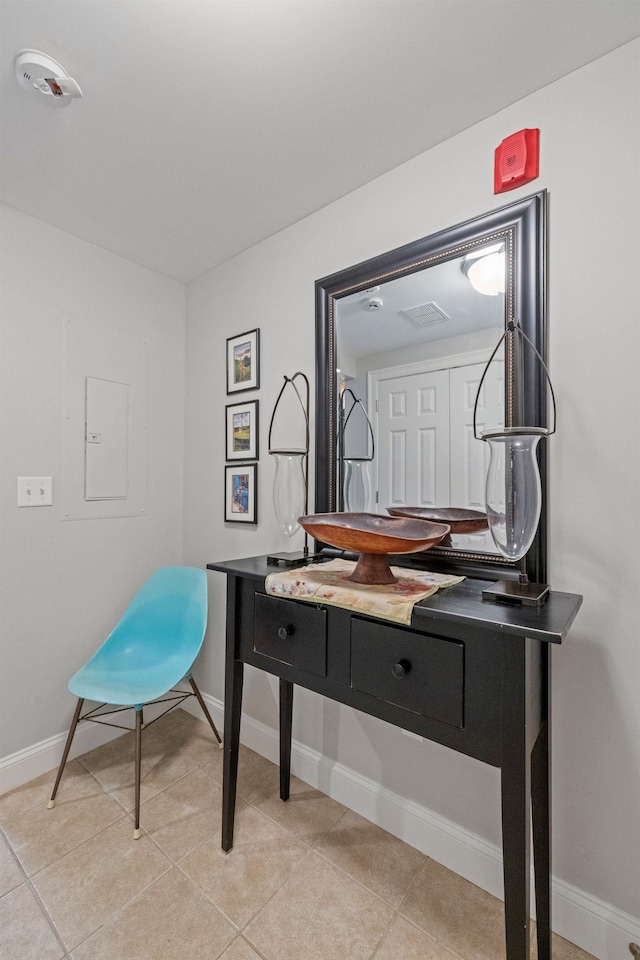 48 Landing Ln Unit 15, Laconia, NH 03246 - office with baseboards and light tile patterned floors