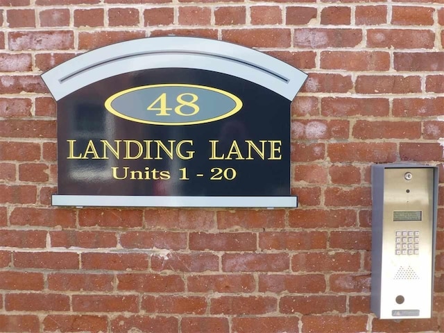 48 Landing Ln Unit 15, Laconia, NH 03246 - exterior view of brick siding