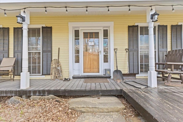 1460 Main St, Waitsfield, VT 05673 - doorway to property featuring covered porch