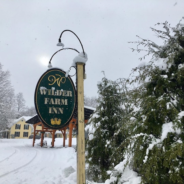 1460 Main St, Waitsfield, VT 05673 - view of community sign