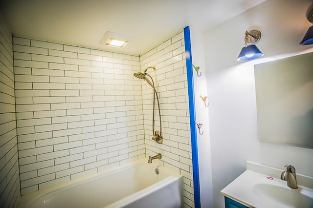 1460 Main St, Waitsfield, VT 05673 - bathroom with vanity and tub / shower combination