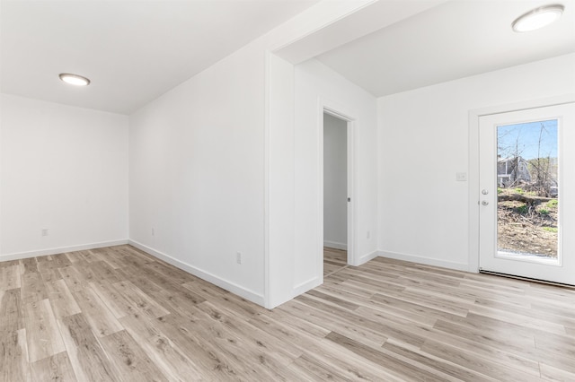 15 Highland Ave, Claremont, NH 03743 - spare room featuring light wood-style flooring and baseboards