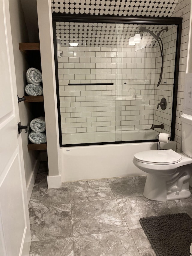 319 Main St, Montgomery, VT 05471 - bathroom with tub / shower combination and toilet