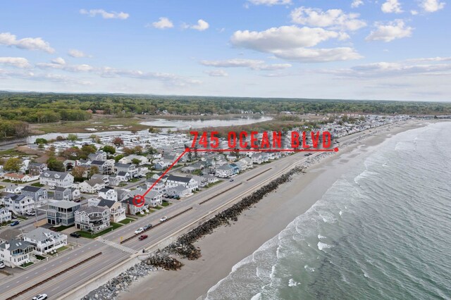 745 Ocean Blvd, Hampton, NH 03842 - aerial view of unending shoreline