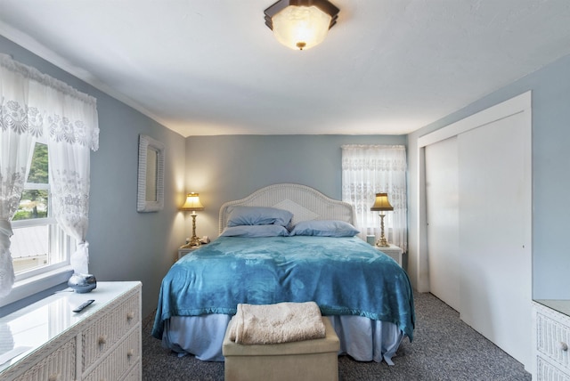 556 Weirs Blvd Unit 6, Laconia, NH 03246 - bedroom featuring carpet floors, multiple windows, and a closet