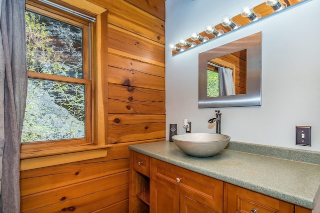 213 Singing Cedars Rd, Orwell, VT 05760 - bathroom with vanity