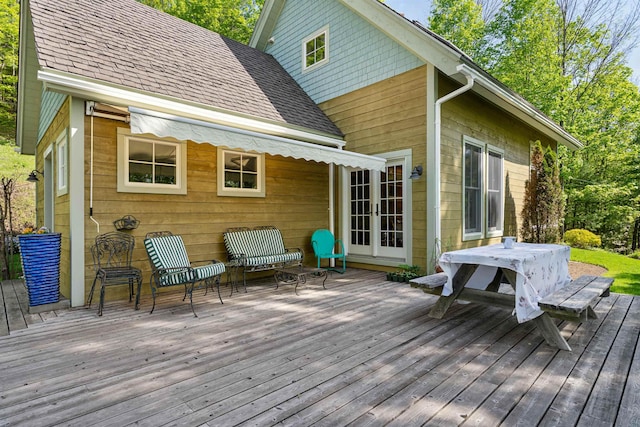 44 Clarksville Rd, Tunbridge, VT 05077 - view of deck