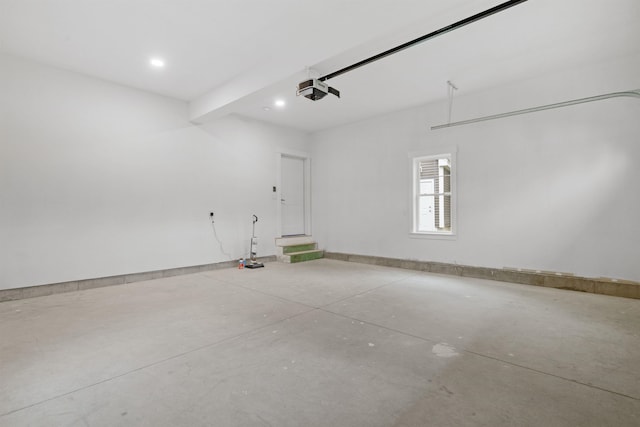 280 Sterling Dr, Laconia, NH 03246 - garage with recessed lighting and a garage door opener