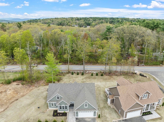 280 Sterling Dr, Laconia, NH 03246 - aerial view of property and surrounding area featuring a forest