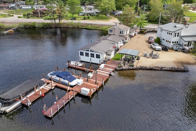 556 Weirs Blvd Unit 4, Laconia, NH 03246 - aerial view of a large body of water