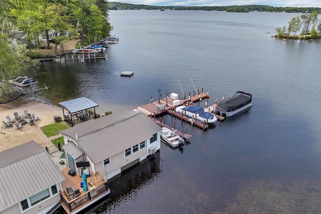 556 Weirs Blvd Unit 4, Laconia, NH 03246 - aerial view of a nearby body of water