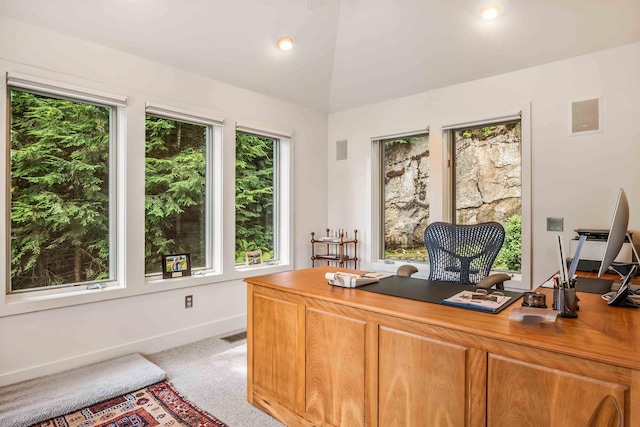 75 Westwood Rd, Sunapee, NH 03782 - office featuring baseboards