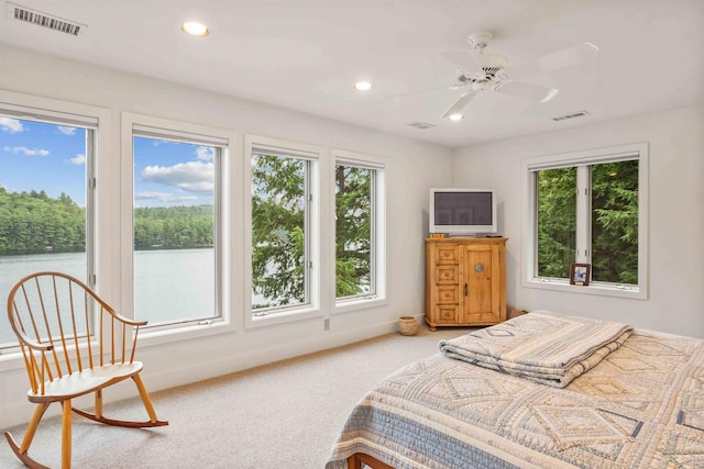 75 Westwood Rd, Sunapee, NH 03782 - carpeted bedroom with recessed lighting and baseboards