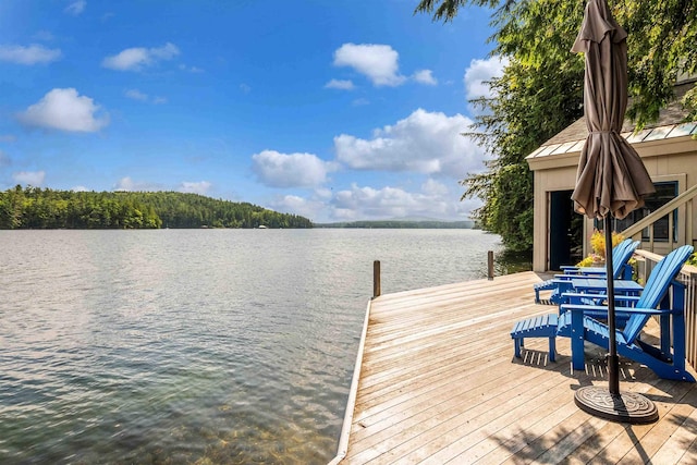 75 Westwood Rd, Sunapee, NH 03782 - dock featuring a water view